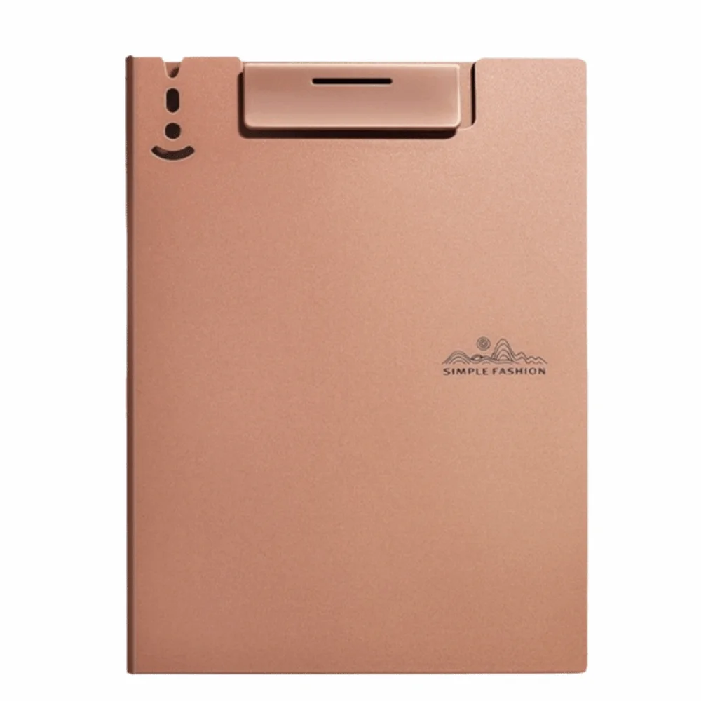 

Simple Thickened Dual-use Plate Clamp Waterproof Durable Multifunction Clipboard A4 Size Plastic File Folder Writing Pad