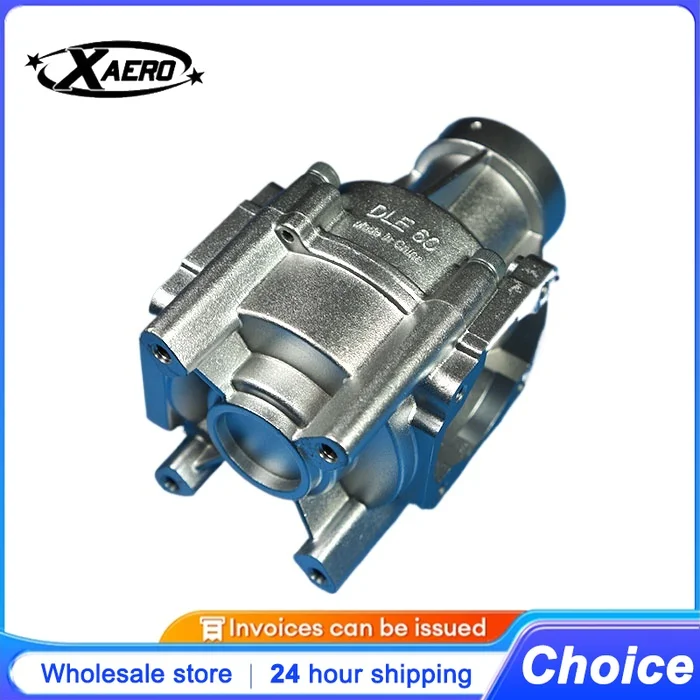 

DLE60 Crankshaft Case for DLE60 Engine, Aluminum Alloy Crankcase, RC Airplane Gas Motor Parts, Repair Replacement