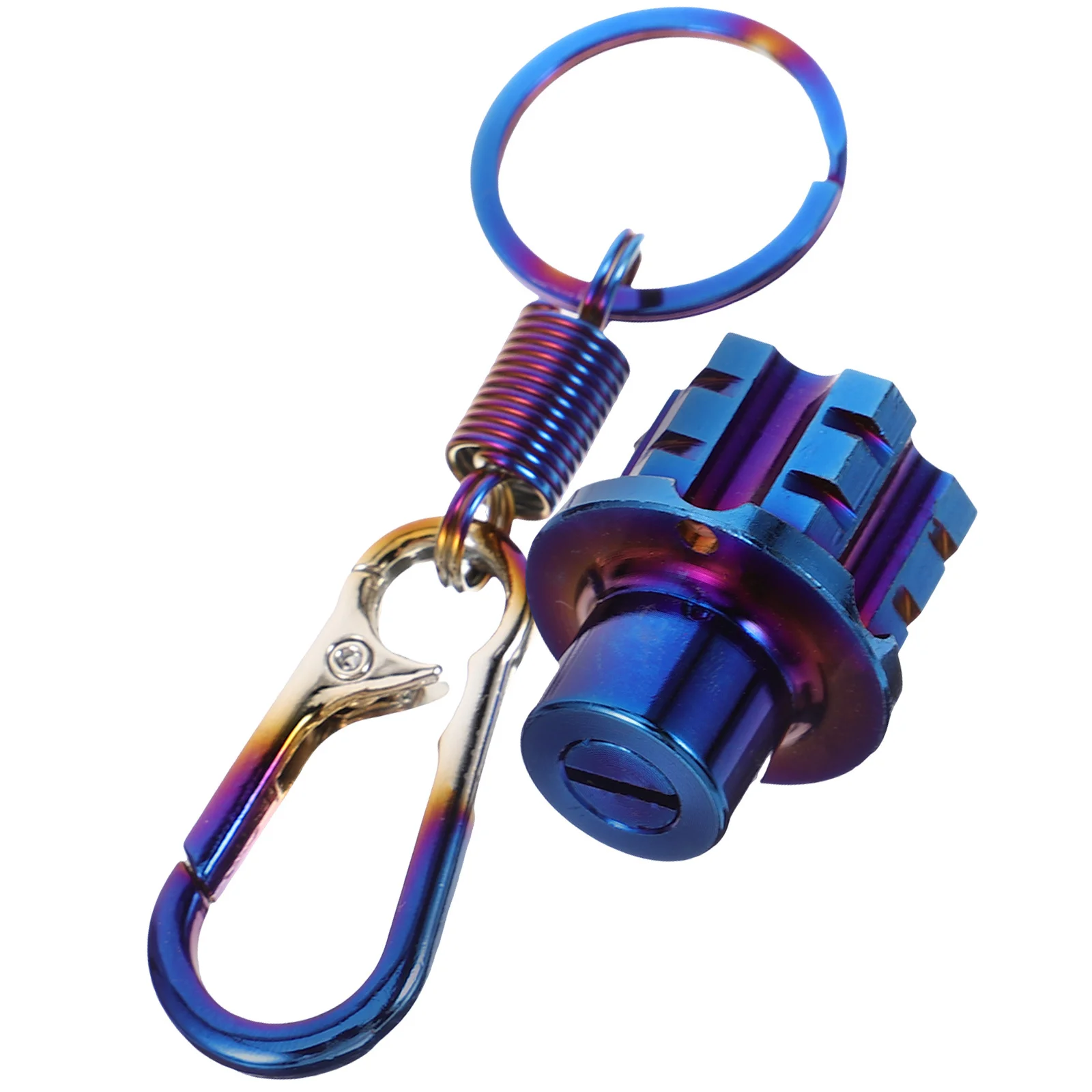 غطاء مفتاح الدراجة النارية من سبيكة عالمية، لمسة نهائية ناعمة لملحقات الدراجة النارية ذات الرأس المعدل للمحرك بنفسك #1