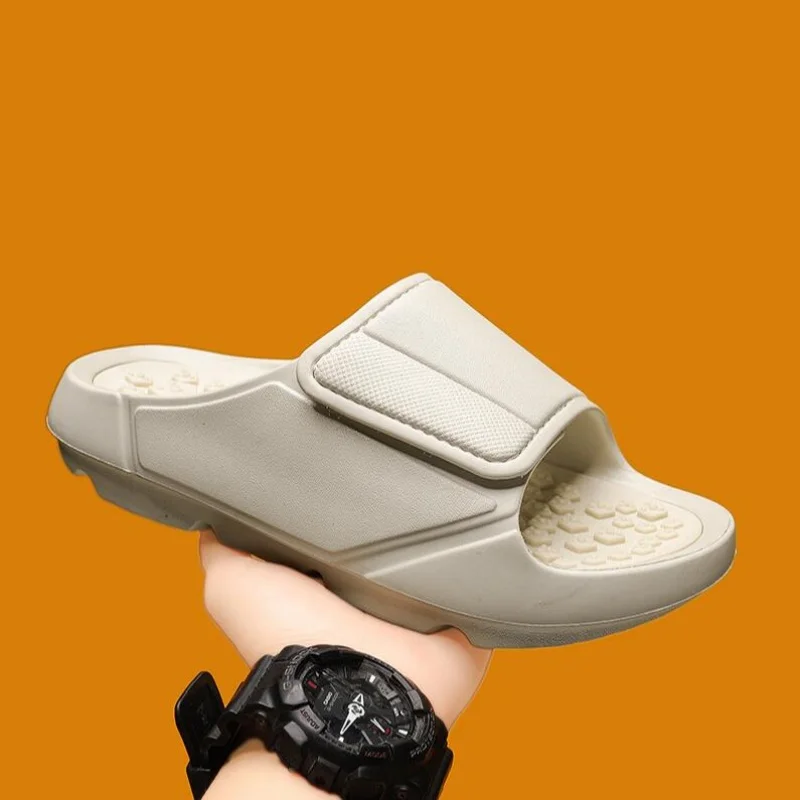 

New Summer Men Massage Slippers Sides Indoor Outdoor Sandals Beach Casual Shoes Soft Sole Slides Men Flip-flops Men's Footwear