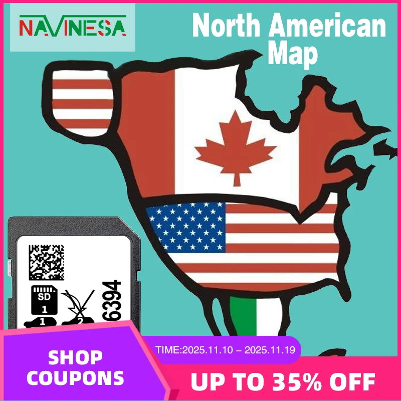 

2024 Navigation Version 8585-6394 32GB Memory Card for Buick Cadillac Chevrolet GMC North America Maps