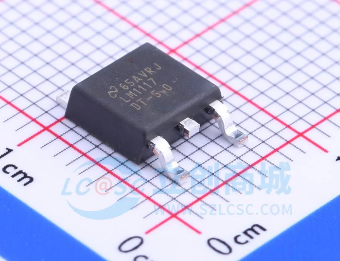 12PCS  LM1117DTX-5.0 brand new original linear regulator (LDO) package TO-252-3