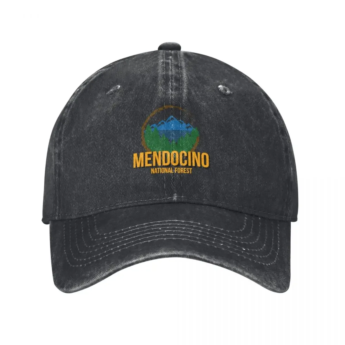 Mendocino National Forest California Wild Life Adventure Trip Baseball Cap Anime Bobble Hat Golf Wear Men Luxury Brand Women's