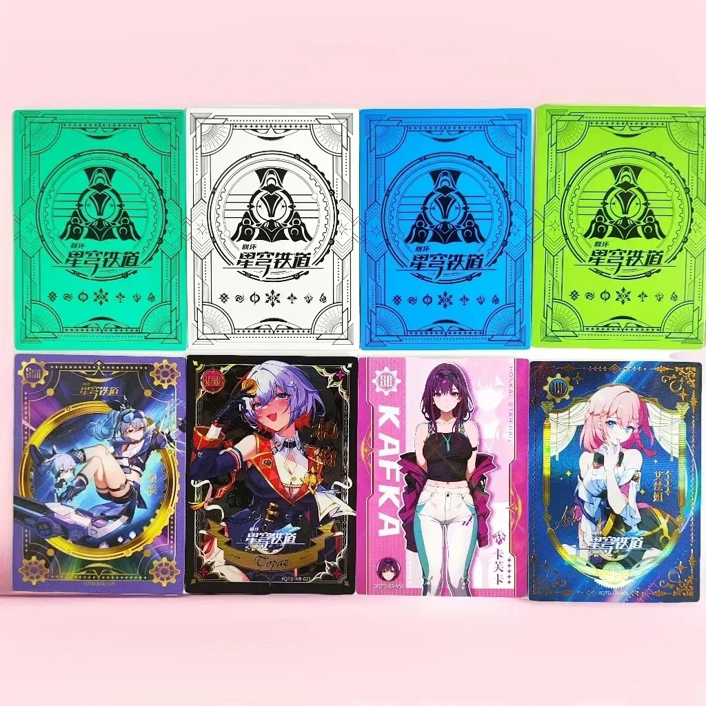 Honkai Star Rail Card Anime Game Genshin Impact Honkai Star Railway Card Rare Collectible Cards Kids Toys Boy Christmas Gift