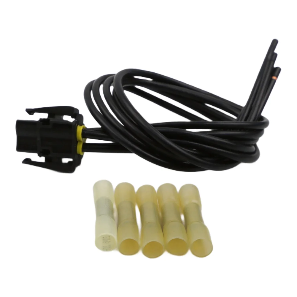 Adaptateur de ventilateur HVAC, résistance de souffleur, remplacement direct, construction en plastique, numéro de pièce d'origine pour BMW 3er E46 1998-2005, comme illustré.