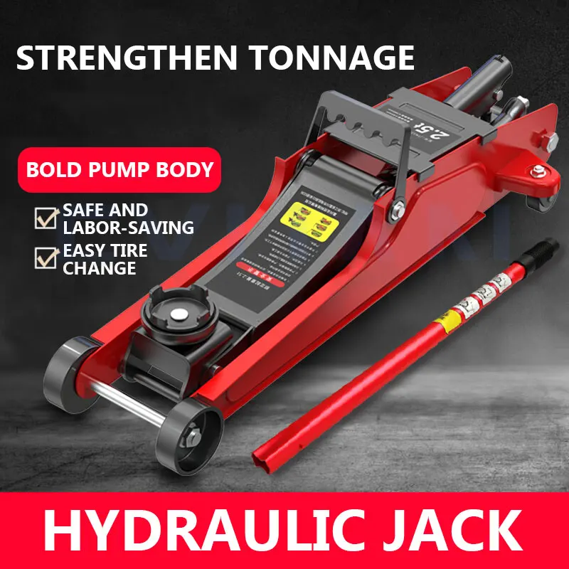 

Car 1.5T/2T Ultra Low Position Single Pump Auto Car Sedan Hydraulic Floor Lifting Jack Wheel Stand Auto Tire Repairing Tools