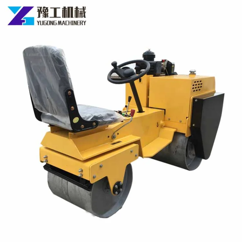 YG Factory Outlet Self Propelled Vibratory Road Roller Machine Single Drum Steel Ride On Road Rollting Equipment Manufacturer