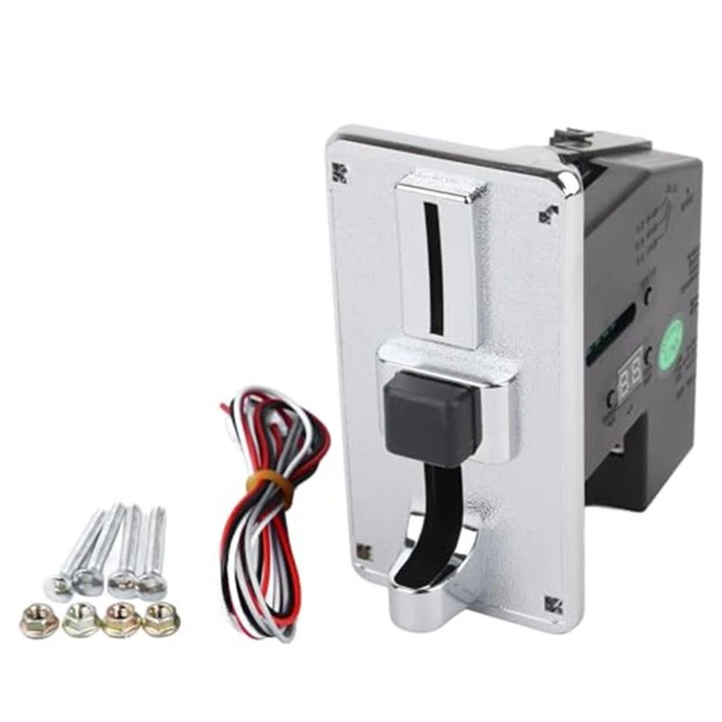Superior-Semme 6 Type Acceptor With Memory Function Button, Zinc Alloy Design For Vending Machines, For Durable& Reliable Use
