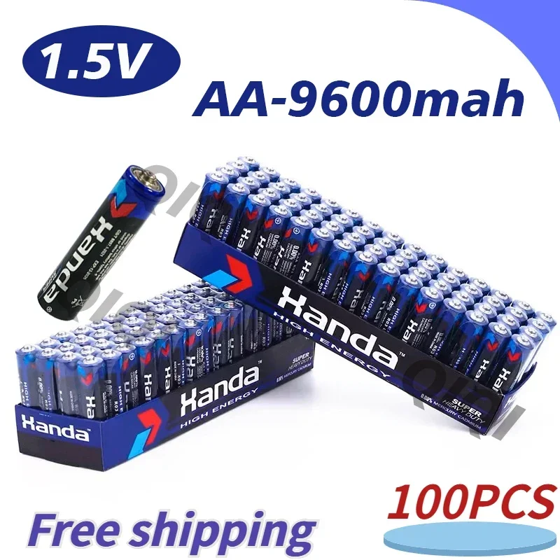 AA 1.5V9600mah Disposable Carbon Zinc Manganese Dry Battery Suitable for Small Toys Remote Control Clock LED Light Brand New