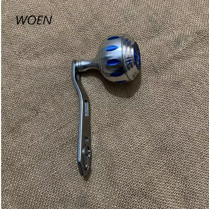 

WOEN Sea fishing water drop wheel Aluminium alloy 110MM Single rocker arm Luya drum wheel Rocker accessories