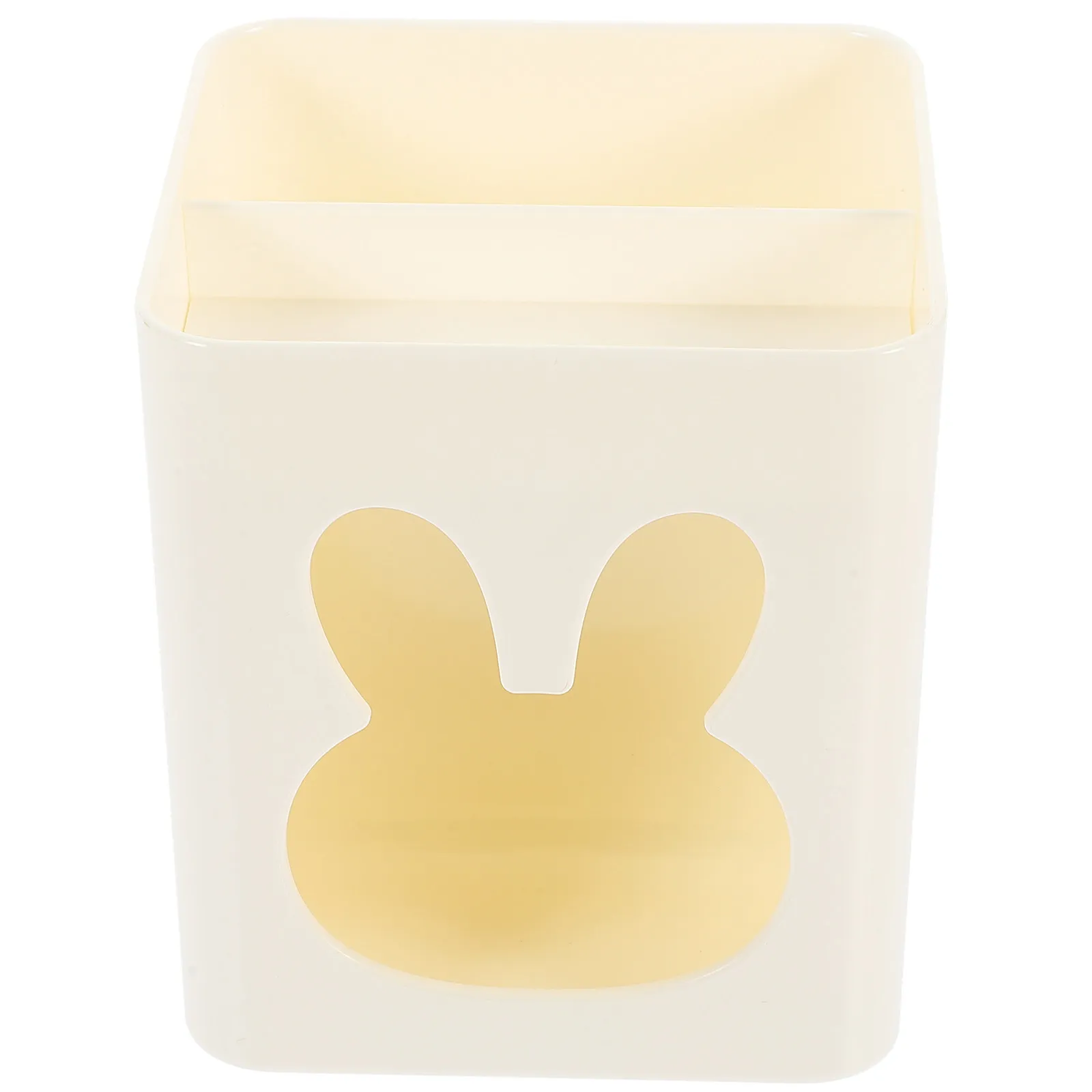 

Настольный органайзер для ручек в форме кролика для студентов, офиса и дома, современный простой пластиковый держатель для канцелярии большой вместимости