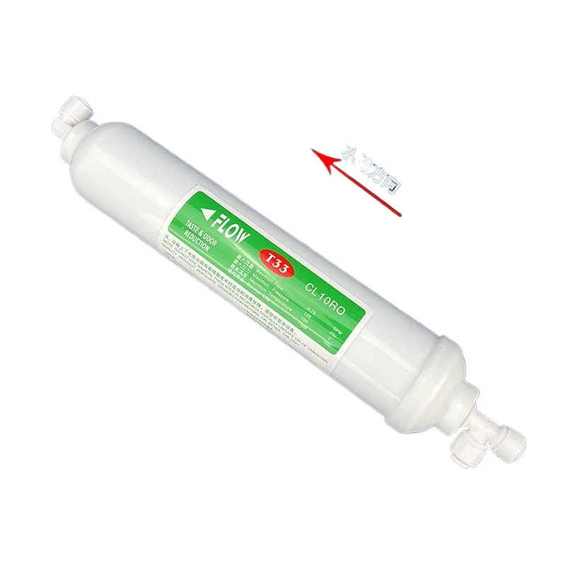 T33 Inline Coconut Carbon Post Filter Cartridge for RO System