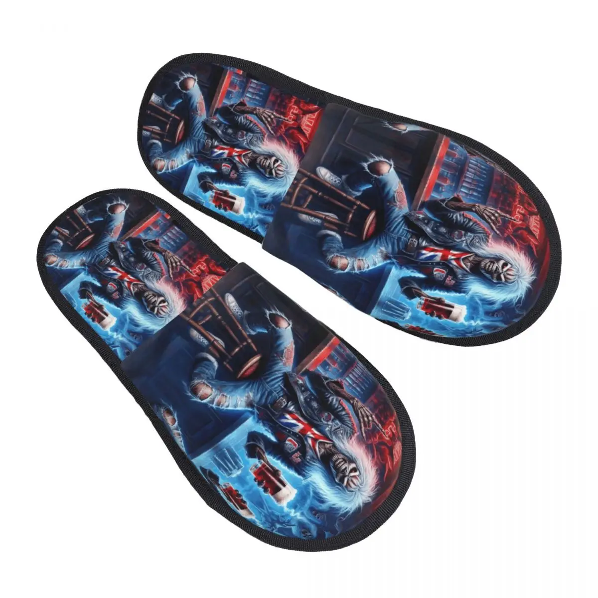 

Домашние тапочки с героями мультфильмов «I-Ironons» на заказ, женские удобные тапочки без шнуровки из пены с эффектом памяти, гостиничные тапочки