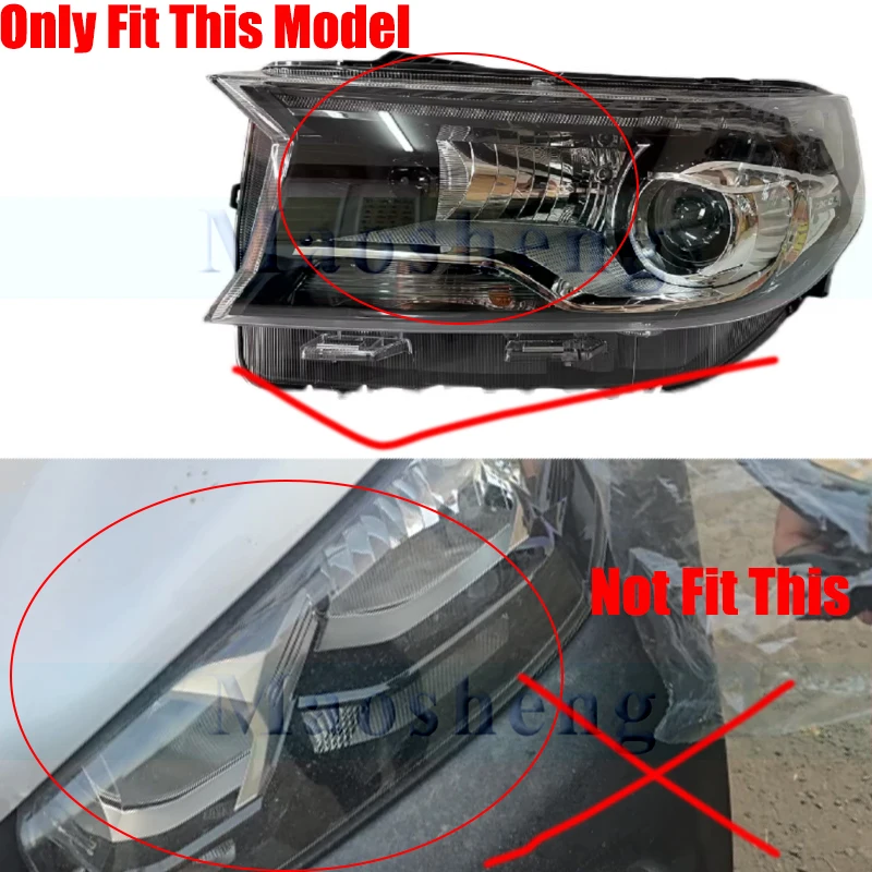 Maosheng Front Bumper Head Light Head Lamp For Changan Hunter F70 Headlamp Headlight Turn Light Daytime Running Light DRL