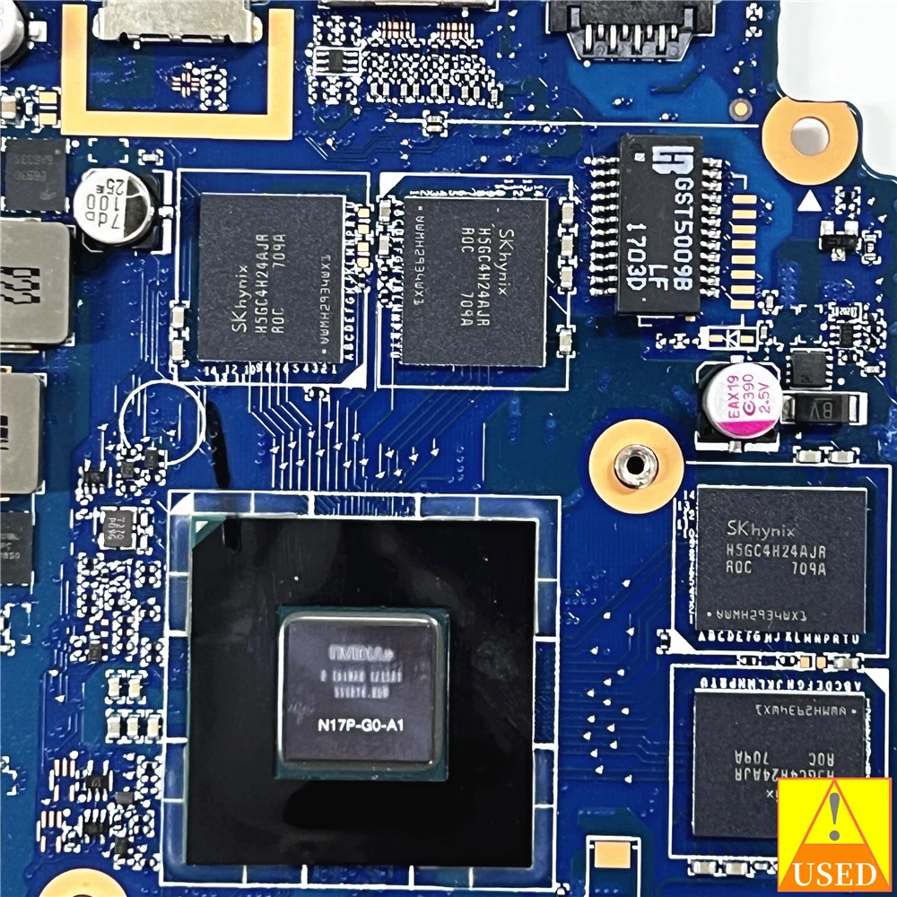 Placa-mãe totalmente testada para HP, Mainboard 914772-601, DAG35DMBAD0, 15-AX, 15T-AX, i7-7700HQ, GTX 1050, 4GB