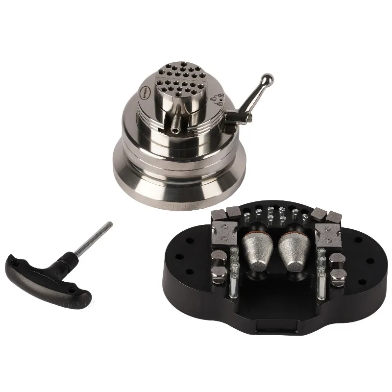 Gem Setting Holder Stand, Diamond Gemstone Inlay Clamping Fixing Jig, Micro‑Setting Engraving Goldsmith Tool For Silver Gold