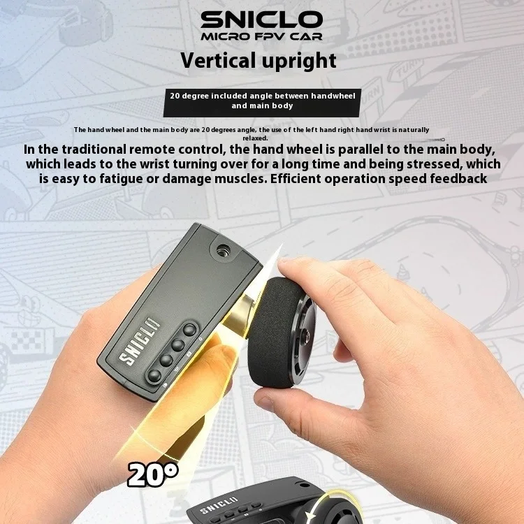 SNICLO ワイヤレス FPV RC カー Kcar Sisylock レーシングおもちゃ男の子用ライブビュー誕生日ギフト高速ミニ車両