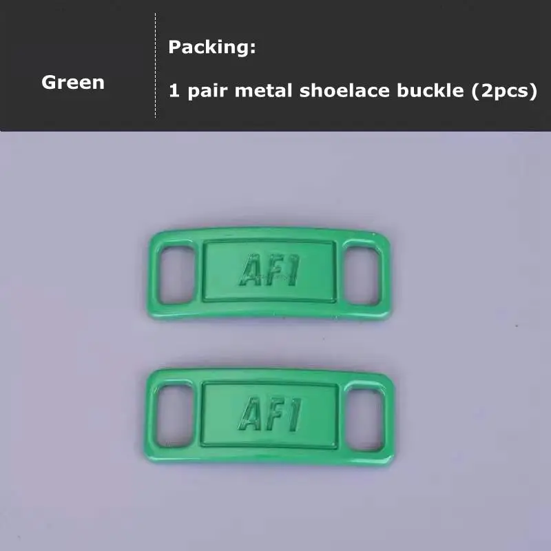 1 Paar AF1 Diamant Schuh Charms Mode Schnürsenkel Schnalle Qualität Metall Schnürsenkel Dekorationen Chapa Air Force One Schuhe Zubehör