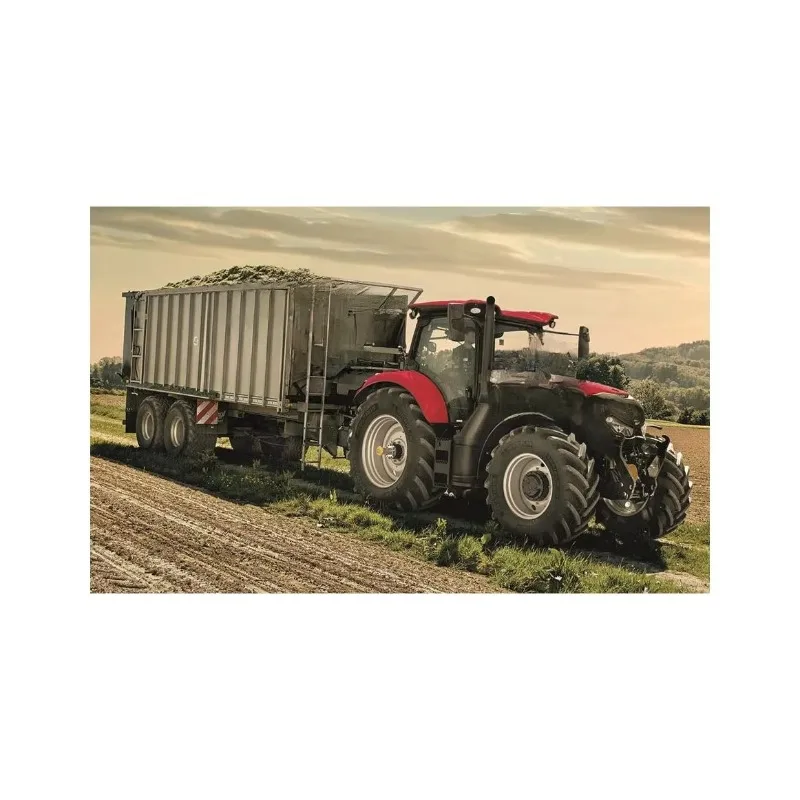 For belt tractors with comfortable cabs and electronic control systems