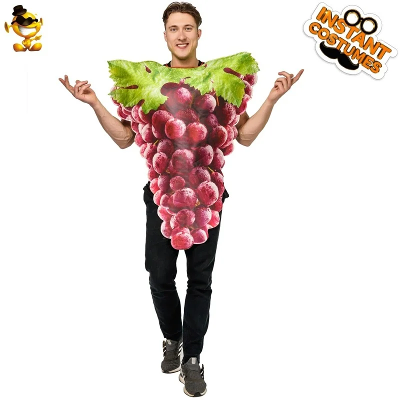 

Новинка 2023 года, забавный комбинезон для пары, Хэллоуин, розыгрыш, фруктовый костюм для выступлений, сценический костюм, китайское производство, зимний выпуск