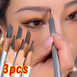 Wild Brow Eyebrow Pencil Matte Black Brown Natural Lasting Eyebrow Tattoo Tint Enhancer Waterproof Easy To Wear Brows Pen Makeup