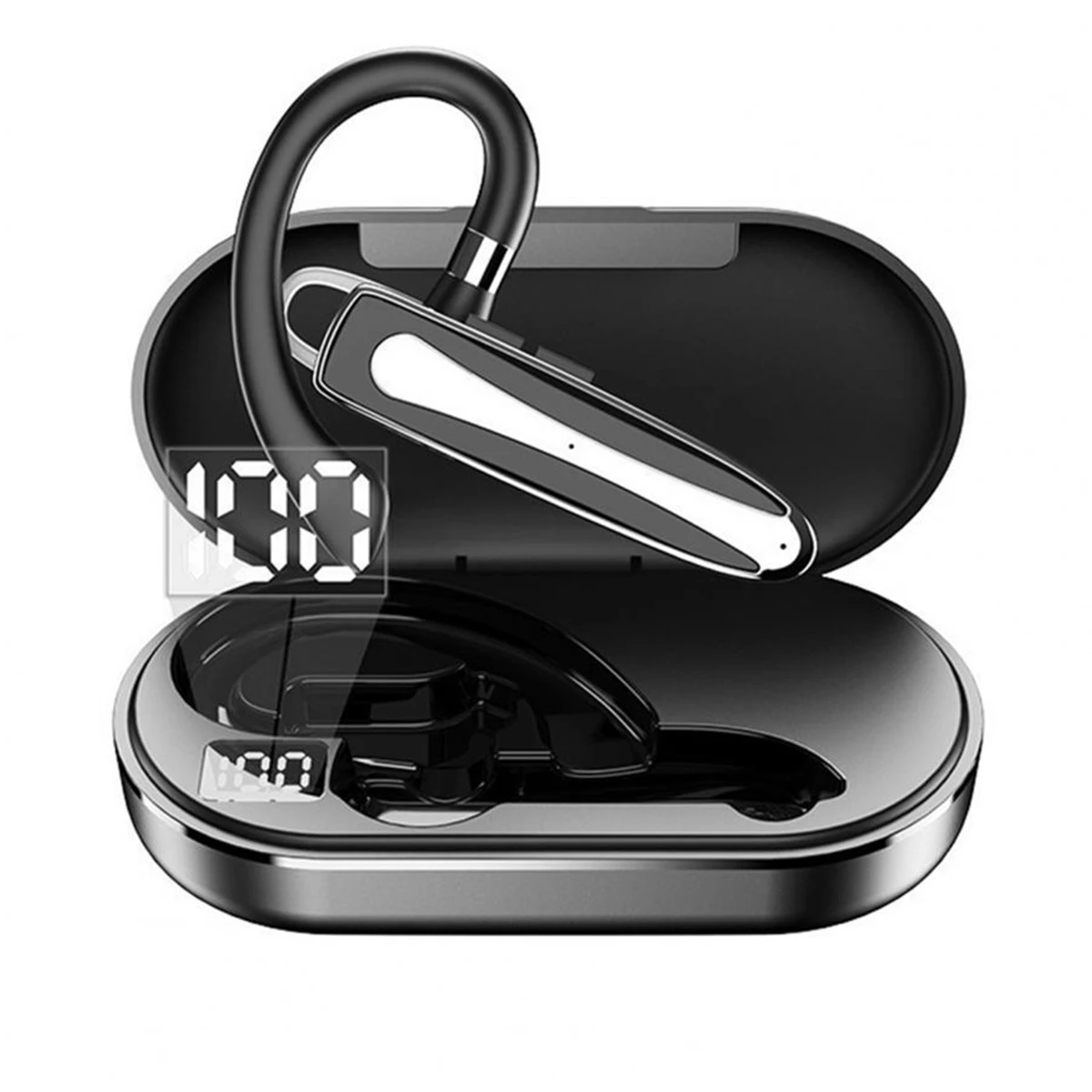 AD41-YYK-530-1 سماعة أذن لاسلكية بخطاف متوافقة مع بلوتوث 5.1 سماعات أذن معلقة