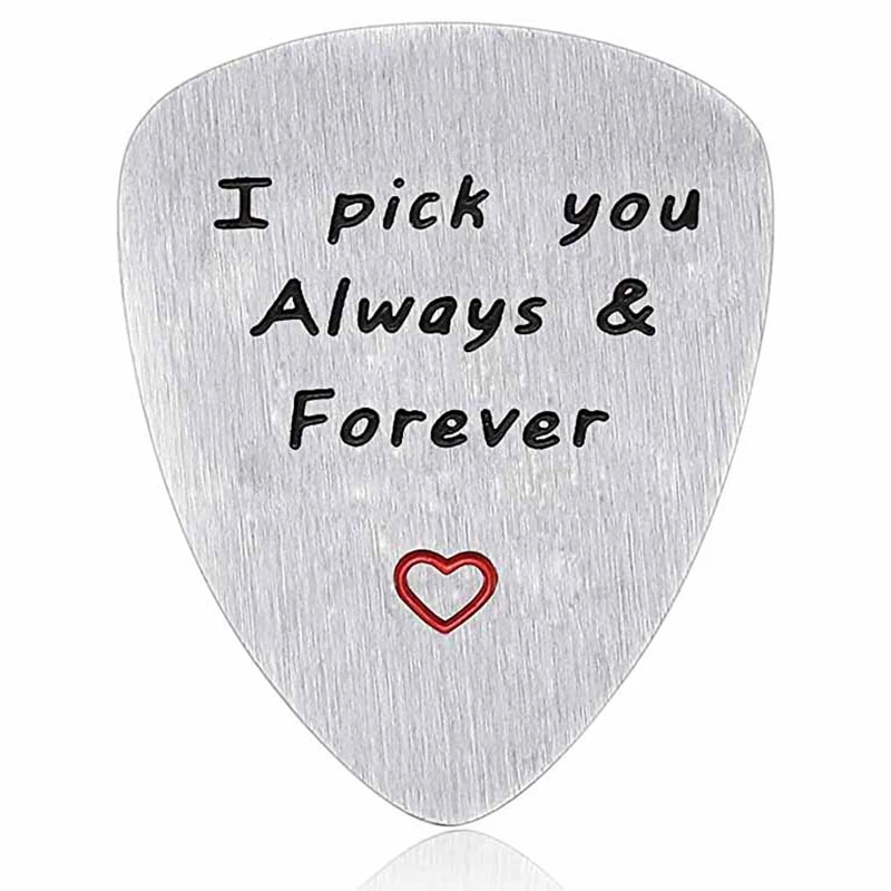 Gift Guitar Pick For Musician Husband Boyfriend Dad, Wedding Valentine's Day,Gift For Him.