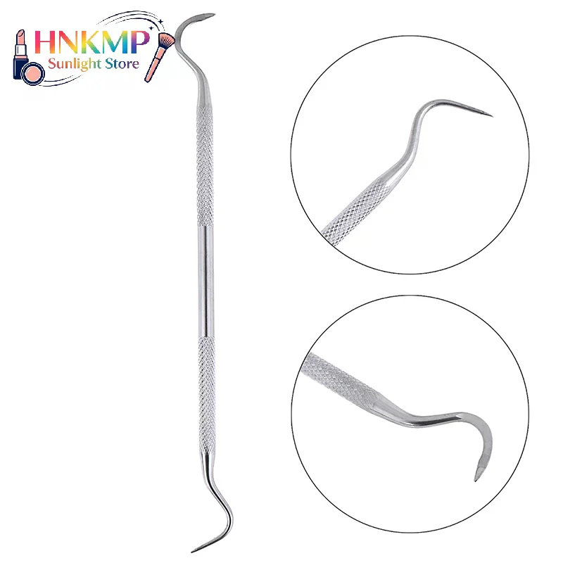 Double‑Ended Dental  Probe Dentistry Instrument Double End Design Teeth Cleaning Examination Tool for Home Oral Care