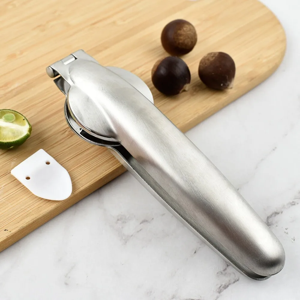 

304 Stainless Steel Cross Shaped Nut Cracker Kitchen Gadget for Walnuts Chestnuts and Hard Shell Nuts Easy to Use and Durable