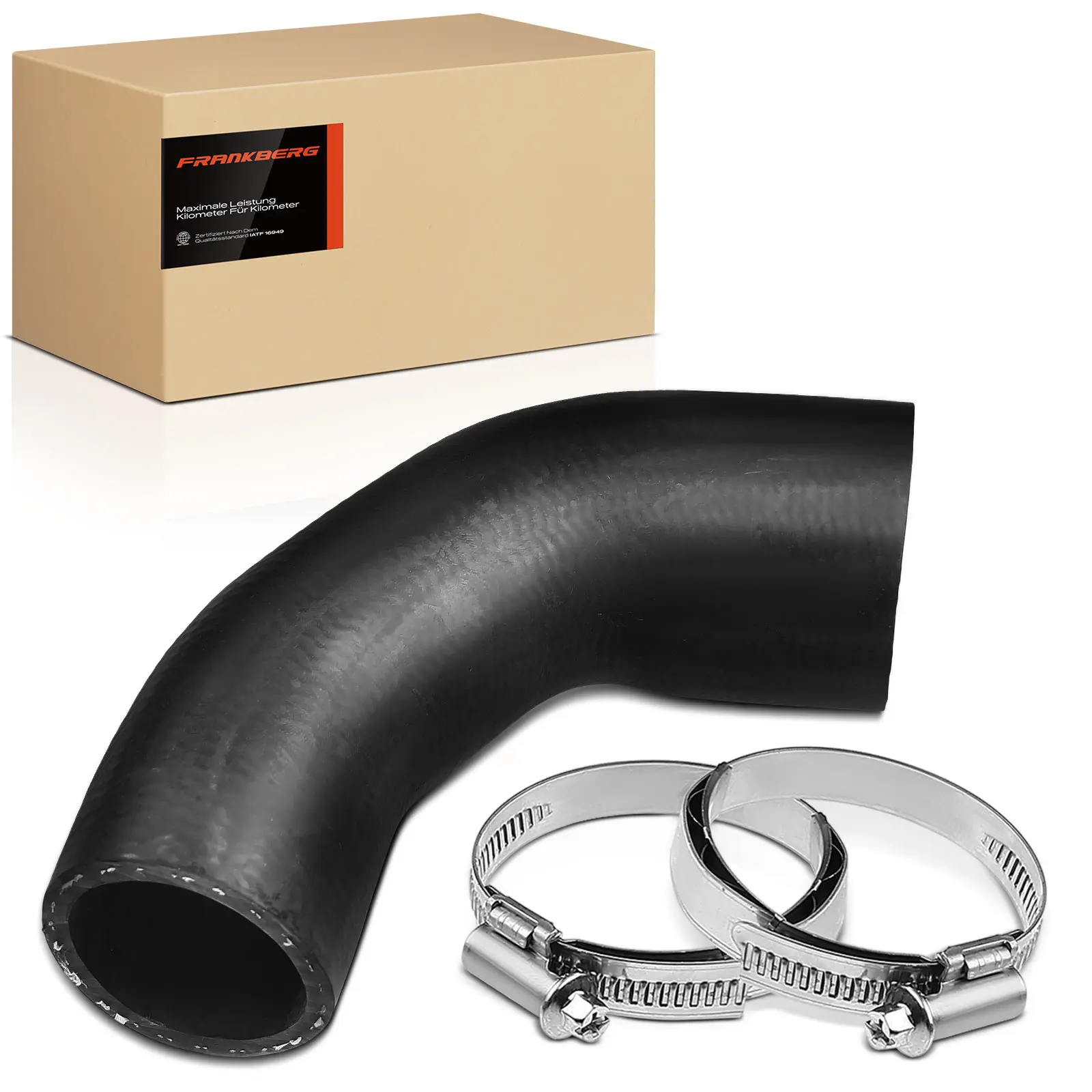 Frankberg 1x Radiatorslang Turboslang Ladeluchtkoeler voor Renault Espace IV Laguna II Vel Satis 2.0 dCi 8200540493
