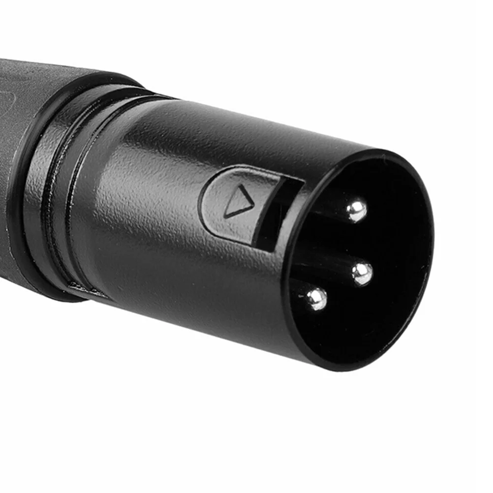 

5Pcs 3 Pole Male Xlr Audio Connector Microphone Plug Nickel Housing Alloy Contacts for Amplifier Ktv Equipment