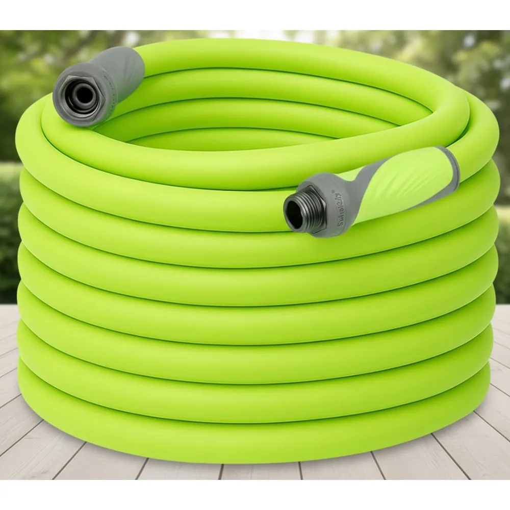 

5/8 in. x 100 ft. Lightweight All-Weather Garden Hose, Flexible Durable Water Hose with SwivelGrip for Easy Yard Use