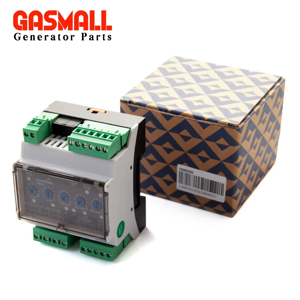 Original HSM300 Smartgen Synchronous Module Automatic Parallel Genset 35mm Guide Rail Spare Parts