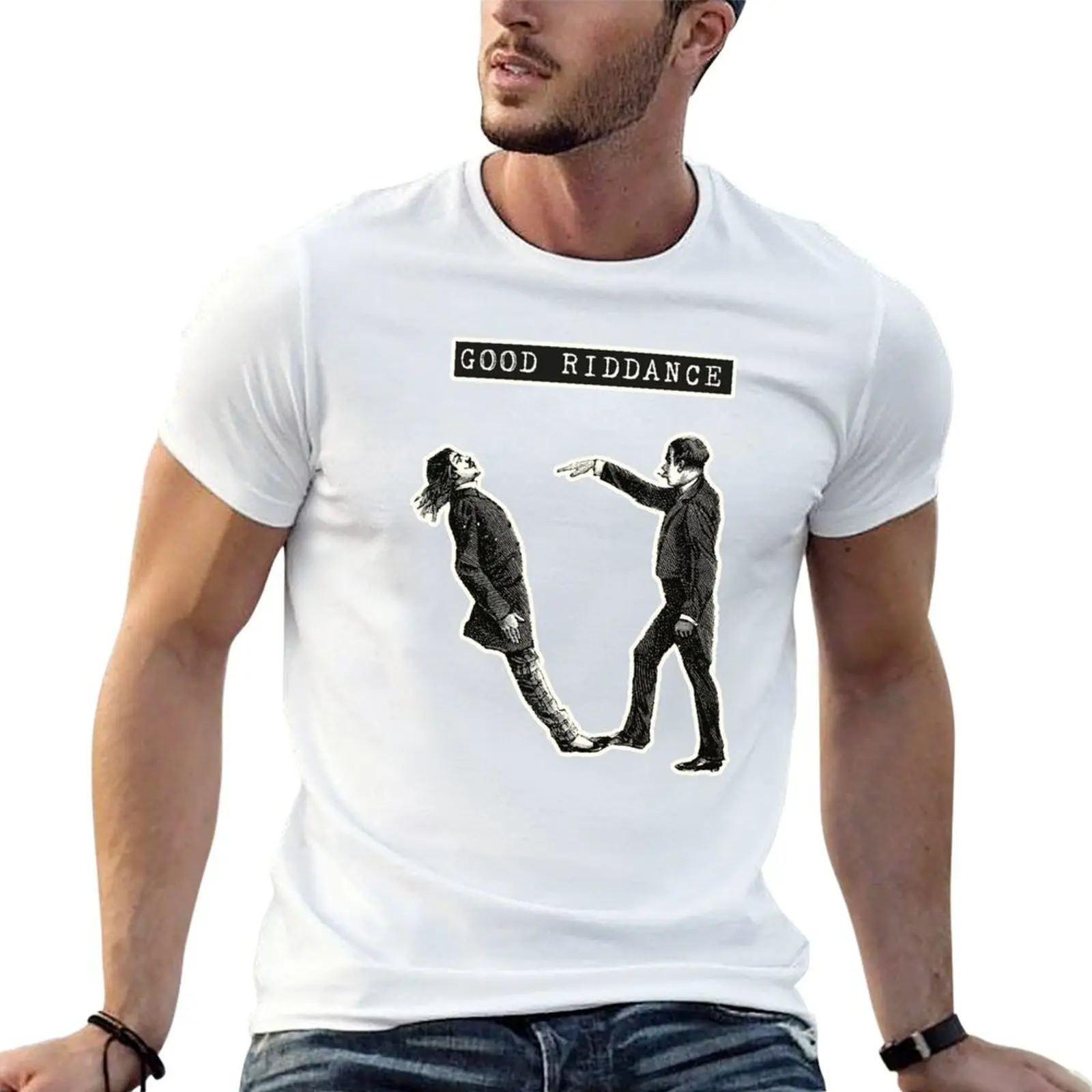 Good Riddance American Punk T-Shirt croswit shirt man cotton man t-shirts T-shirt men