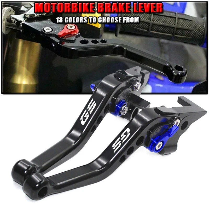 

Motorcycle Short Brake Clutch Lever Aluminum CNC Adjustable Brake Lever For BMW F800GS F700GS F650GS F800 GS F700 GS F650 GS