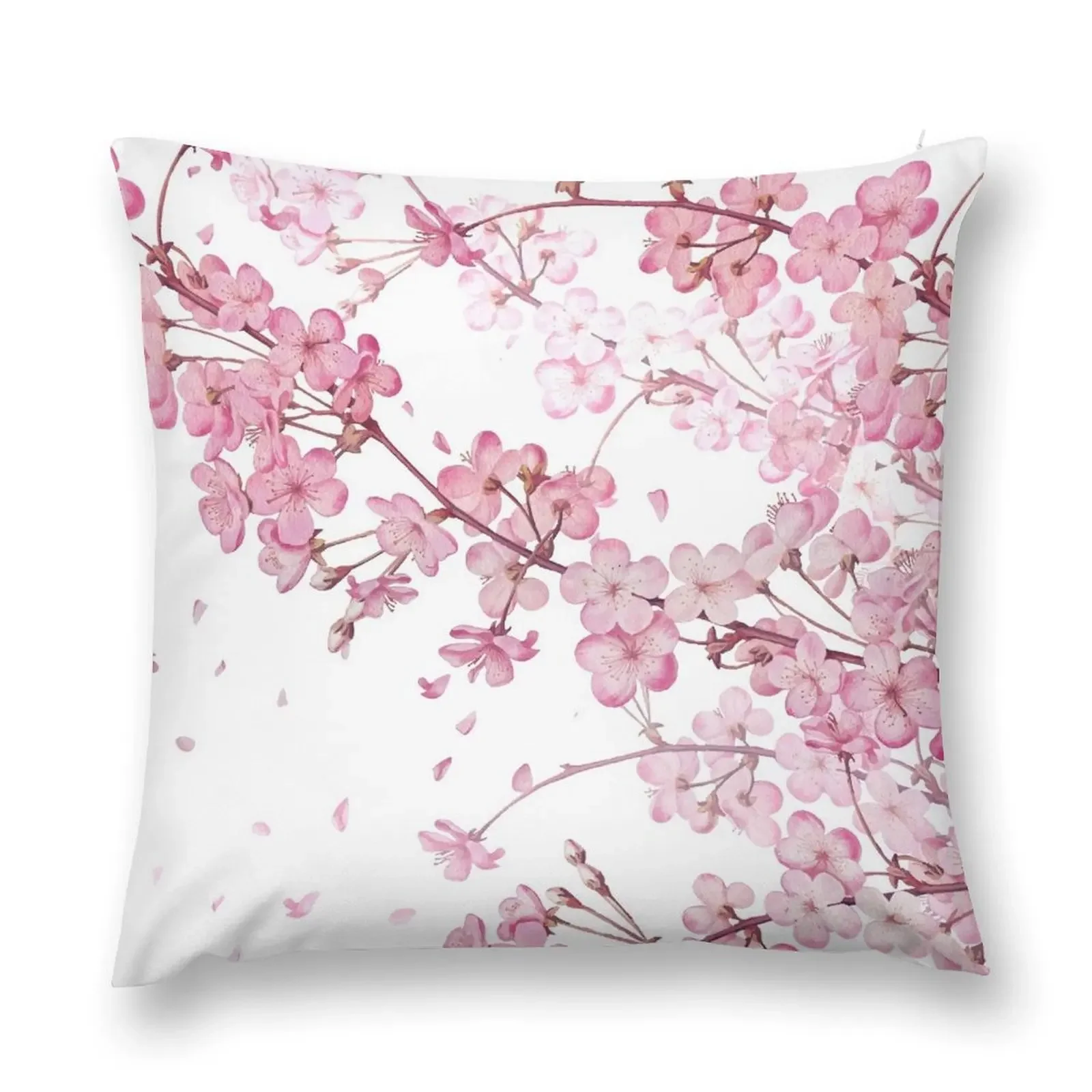 Sakura Cherry Blossom Throw Pillow Decorative pillowcase Christmas Covers For Cushions Ornamental Pillow pillow