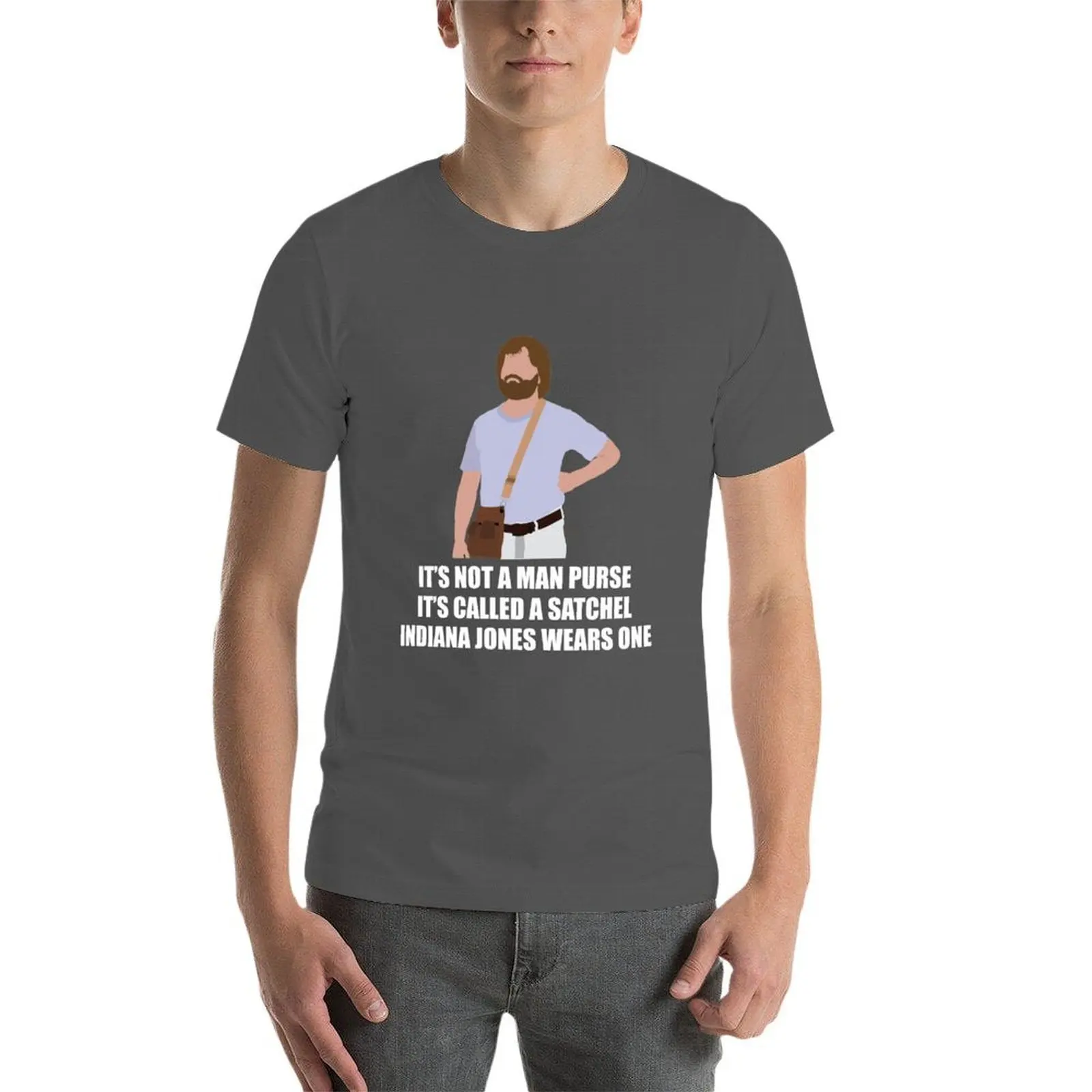 إنه ليس محفظة رجل... تي شيرت تي شيرت للرجال حزمة تي شيرت أبيض للرجل جرافيك تي شيرت مضحك #4