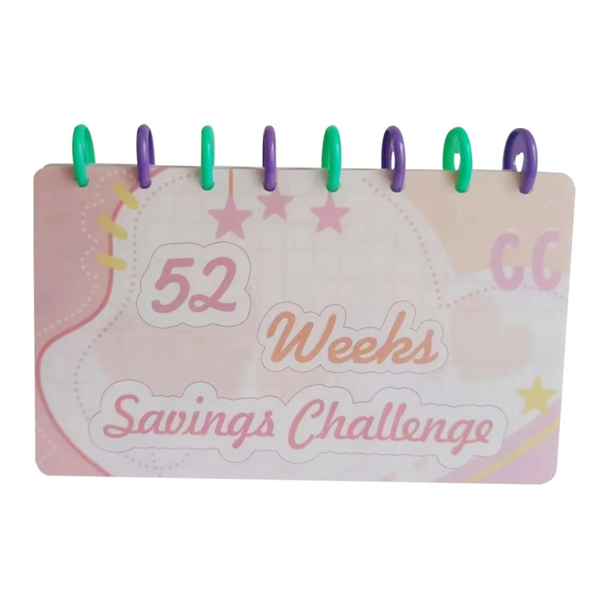 

1PCS Budget Book, Saving Challenge Book of Money Organizer, 52 Weeks of Money Filling and Saving