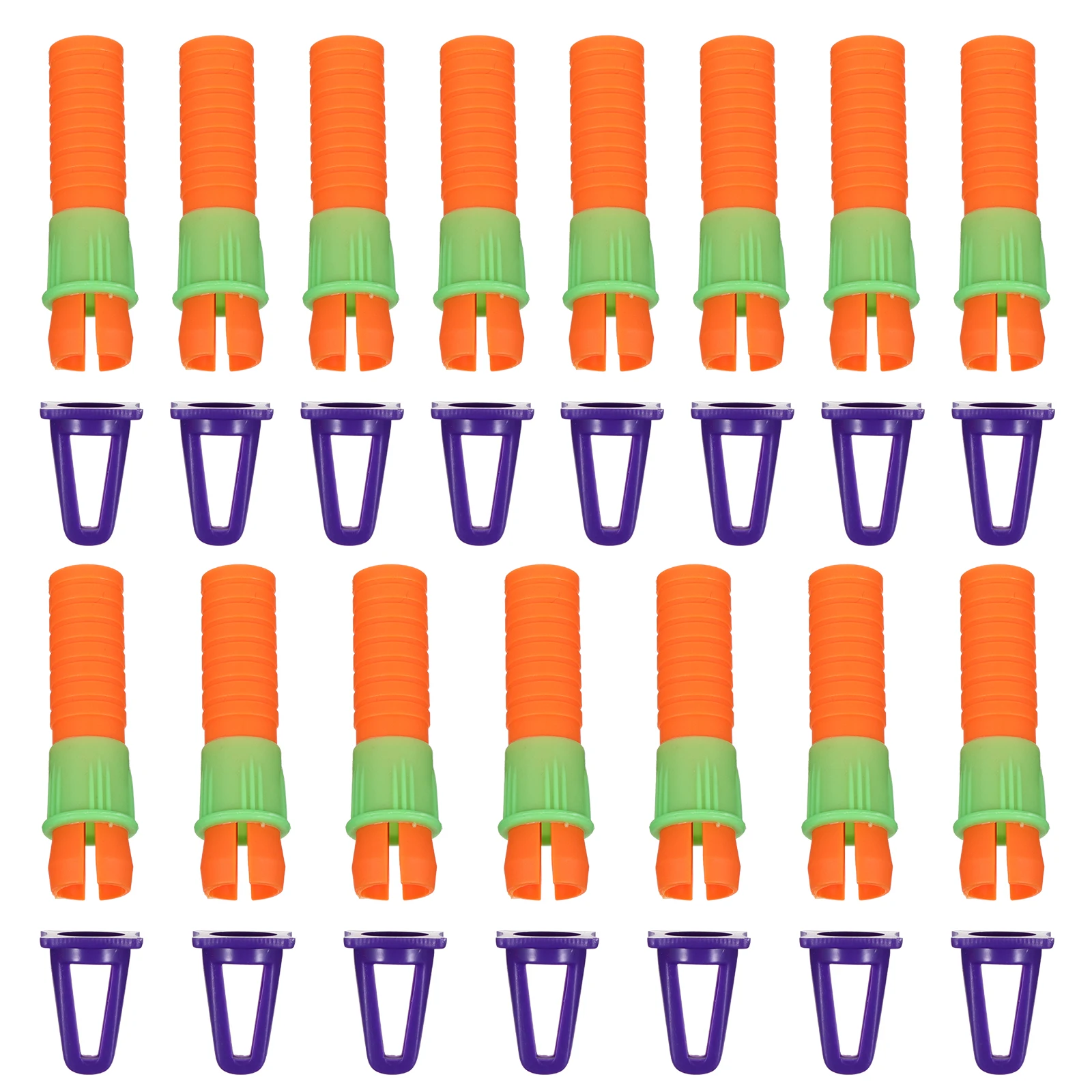 

15 Pcs Oil Painting Stick Extender Durable Holder Long Crayon Extender Pen Cap Life Supplies Canvas Tools