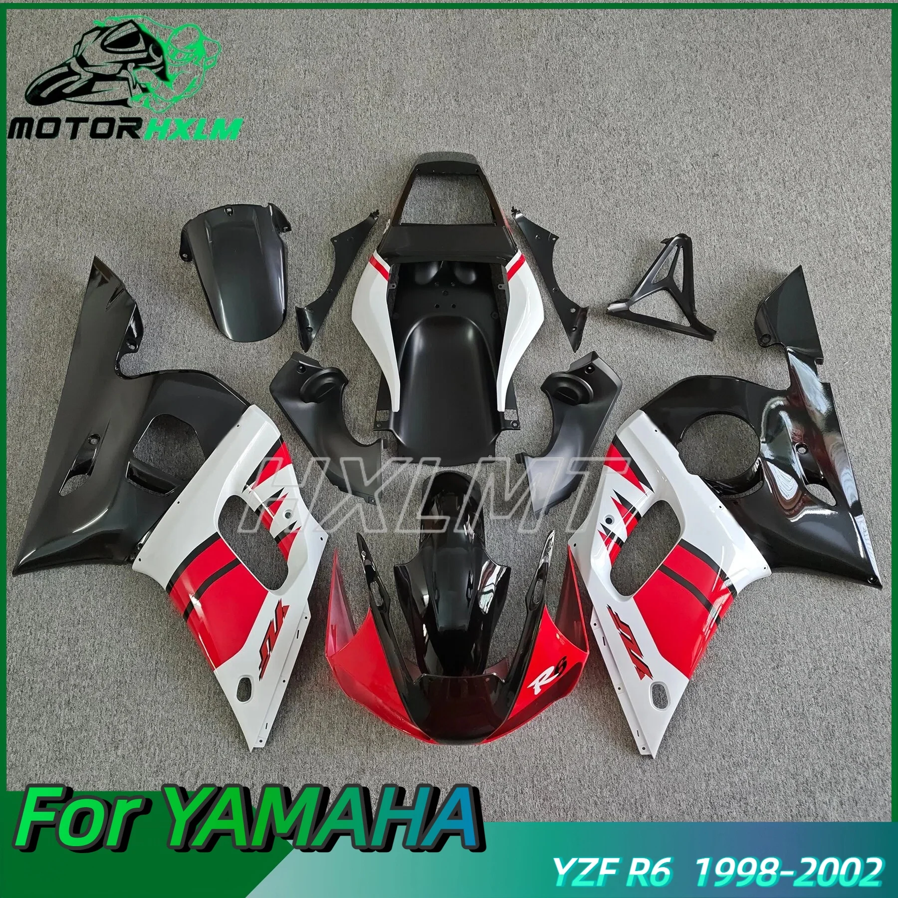 

Custom ABS Fairings Kit For Yamaha YZF-R6 1998 1999 2000 2001 2002 Motorcycle Bodywork Replacement Parts
