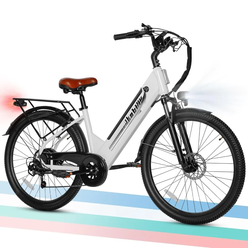 

1500W Peak Motor Electric Bike for Adults,up 85Miles 28MPH,26”Electric Mountain Bike 15AH Removable Battery,Adult, Customized