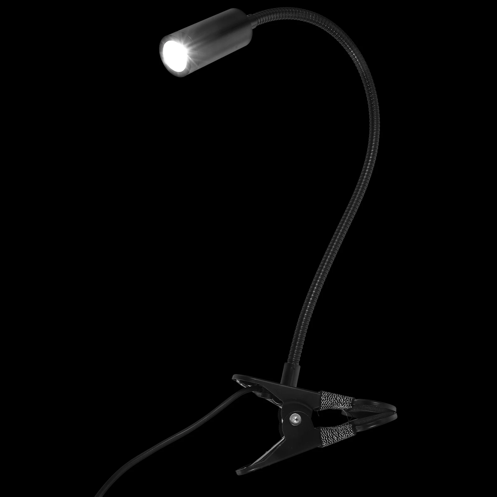 

Led 3W Clip Light Reading Lamp Flexible Gooseneck Workshop Table Bedside Usb Powered Cool White Lighting Indoor Led Lamp