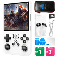 Open Source R36Max Newest Handheld Game Console  Portable Hand Held 4.0-in 4k HD IPS Screen Large Battery Best Gift For Boy Girl