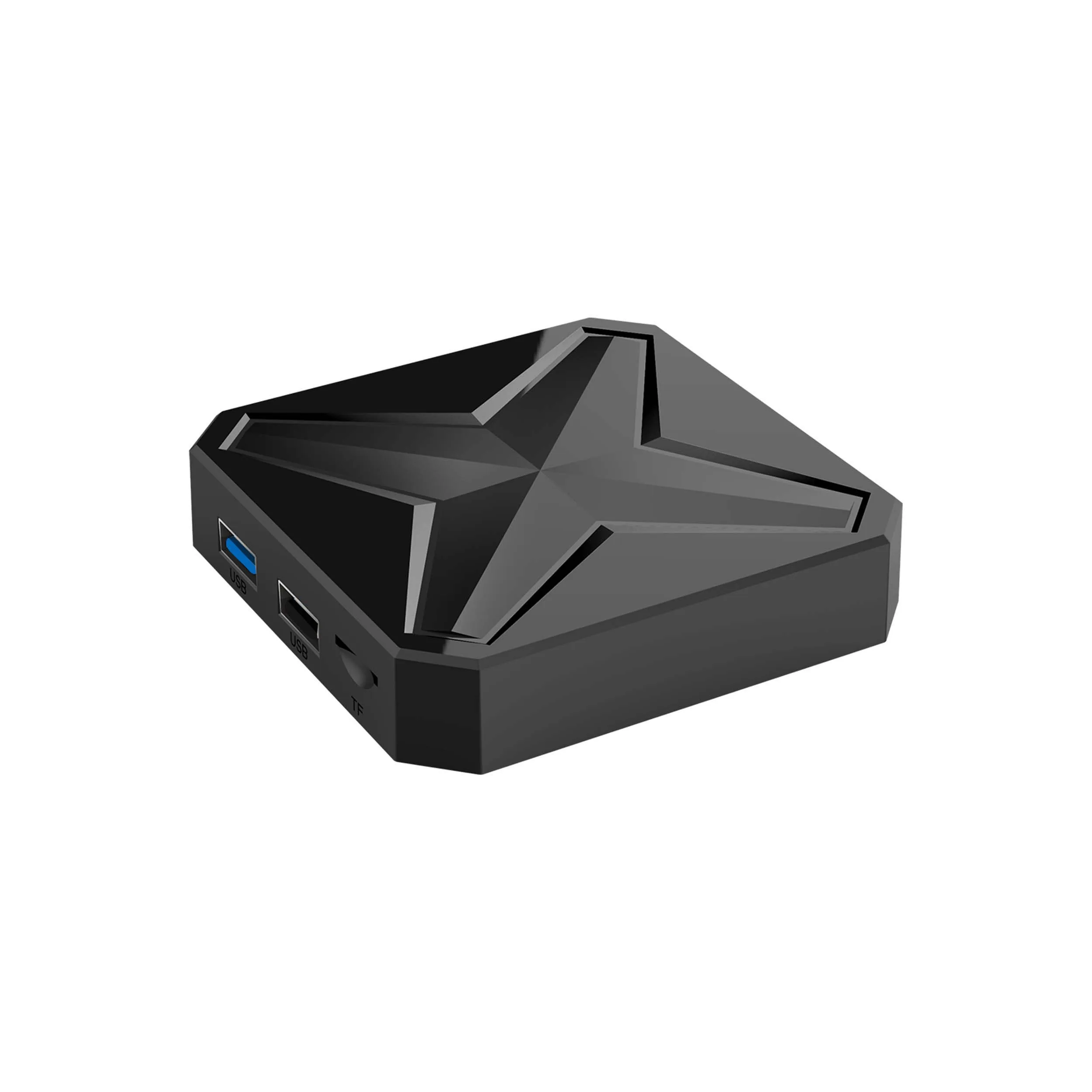 Q1 MINI+ Android 14.0 8K Smart TV Box RK3518 Voice Remote 2.4G 5G