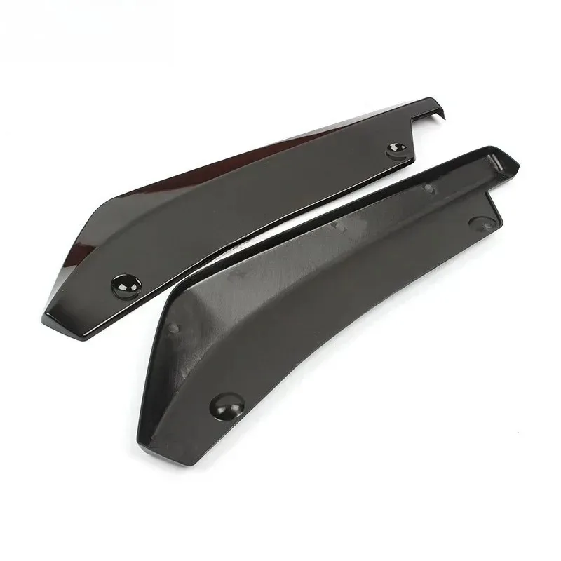 Universal Auto Vorne Hinten Stoßstange Streifen Lip Spoiler Diffusor Splitter Scratch Protector Carbon Faser Winglets Seite Rock