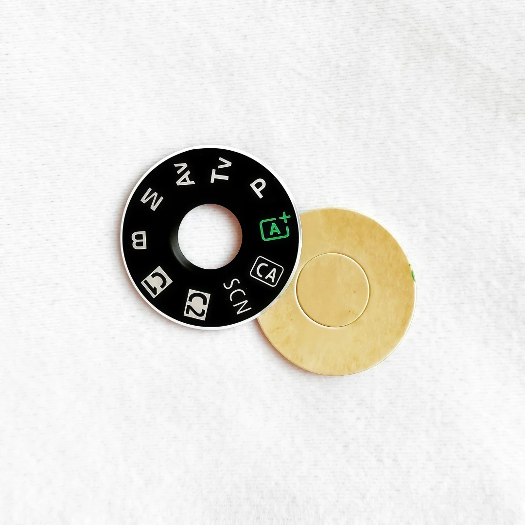 New Camera Mode Dial Patch Sticker Replacement Repair Part for Canon EOS 6D