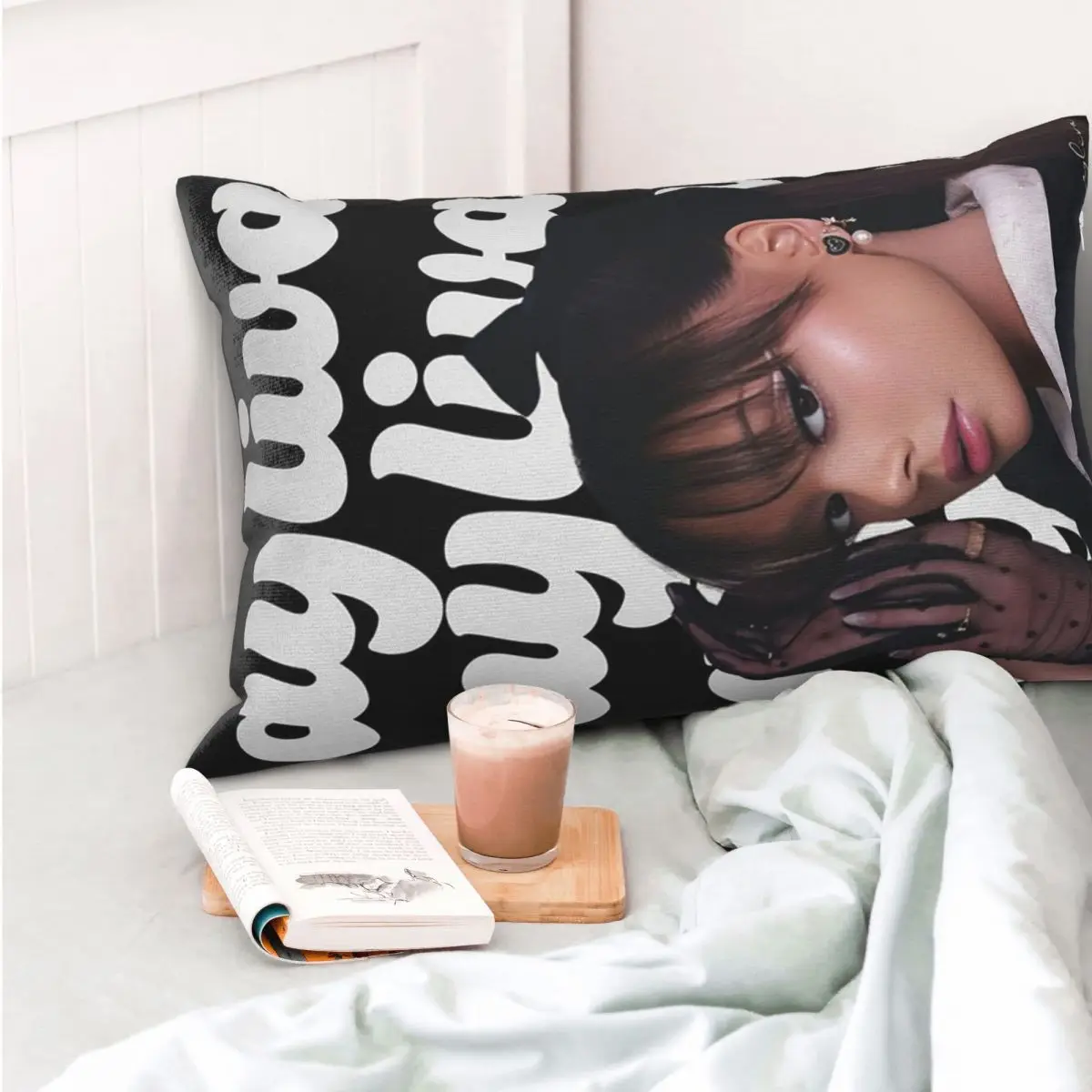 Pop Art Ayliva In Liebe Rectangle Pillowcase Cushion Cover Decorative Bedroom Bed Home Comfort Throw Pillow
