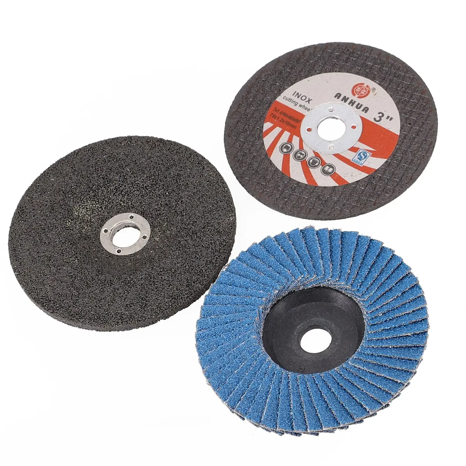 Grinding Wheel Cutting Disc 3 Inch 3pcs 75mm Circular Saw Blade For Angle Grinder 10mm Bore For Ceramic Tile Wood Tool Brand New