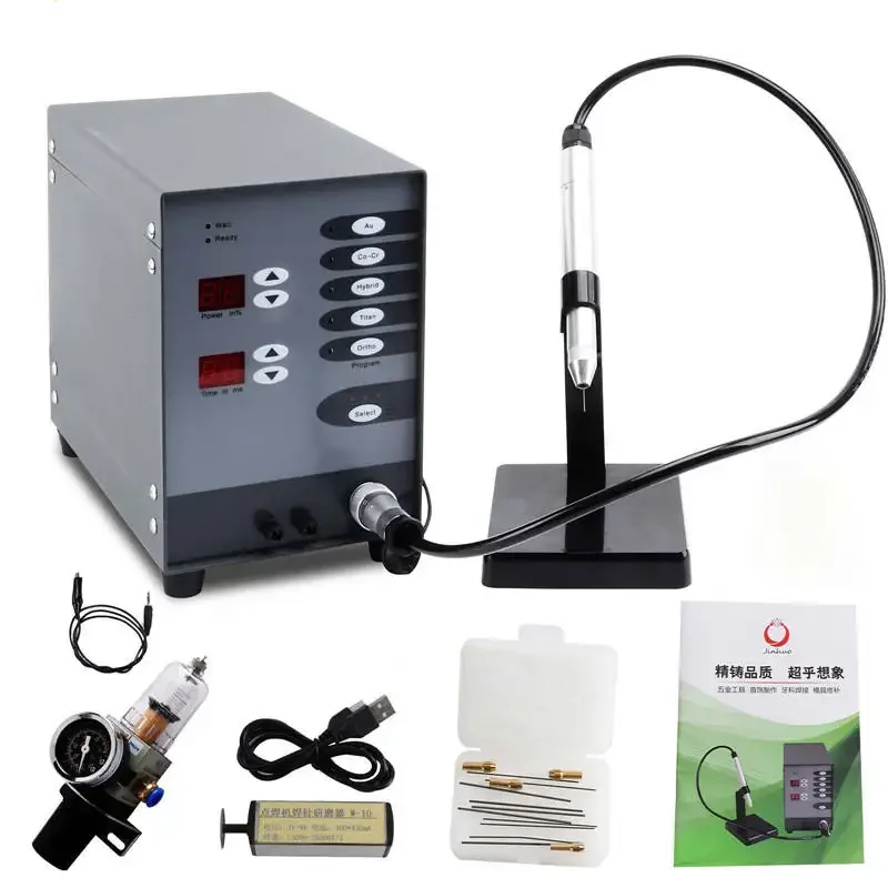 Pulse Control Handheld Spot Welding For Goldsmith Jewelry And Dental Lab Equipment Spot Welding Machine