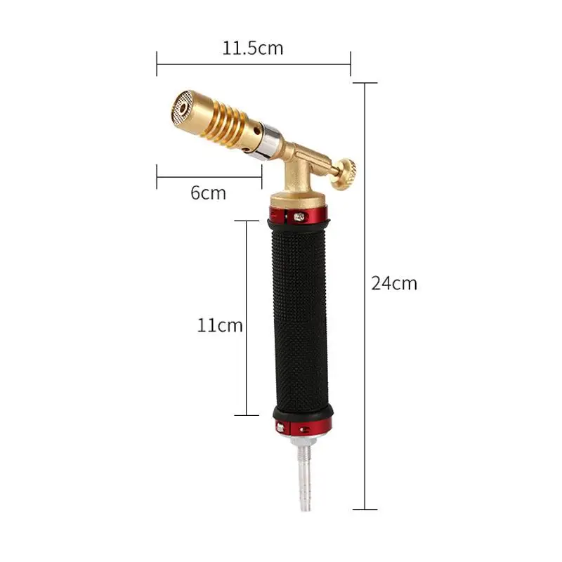 Imagem -03 - Diywork Pistola de Solda de Ignição Ferramenta de Solda Gás Propano Liquefeito para Solda Solda Cozinhando Solda Gás Tocha Ventilador